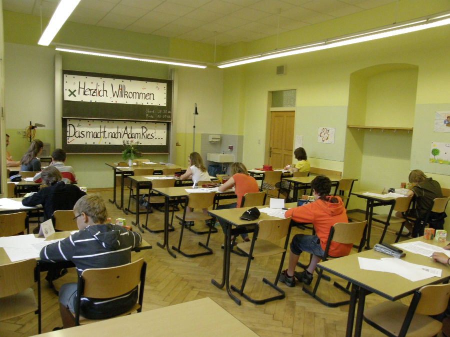 Matematick� sout� Adama Riese - fotogalerie