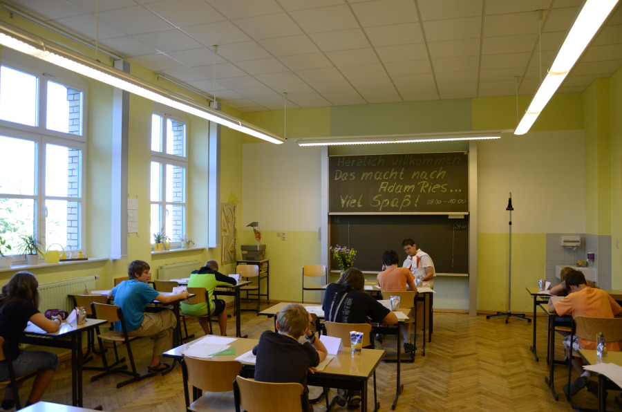 Matematická soutěž Adama Riese - fotogalerie