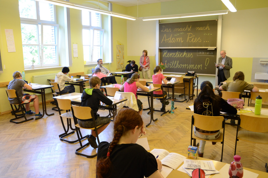 Adam-Ries-Wettbewerb - Bildergalerie