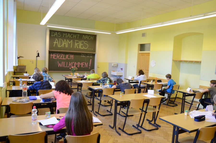 Adam-Ries-Wettbewerb - Bildergalerie