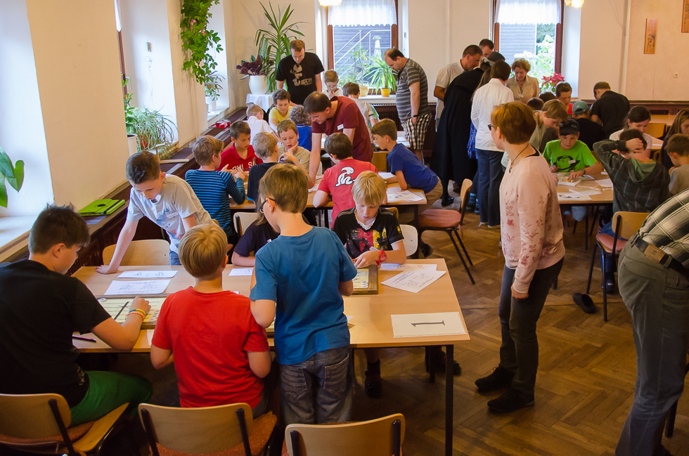 Matematick� sout� Adama Riese - fotogalerie