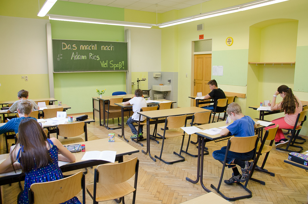 Matematick� sout� Adama Riese - fotogalerie