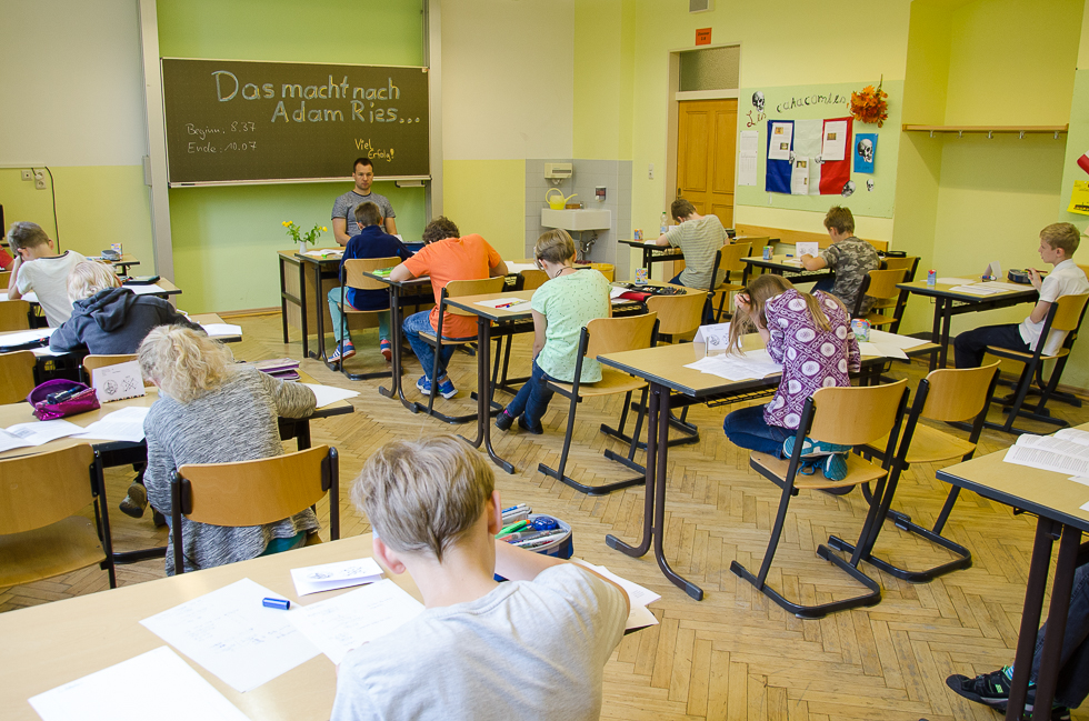 Matematick� sout� Adama Riese - fotogalerie